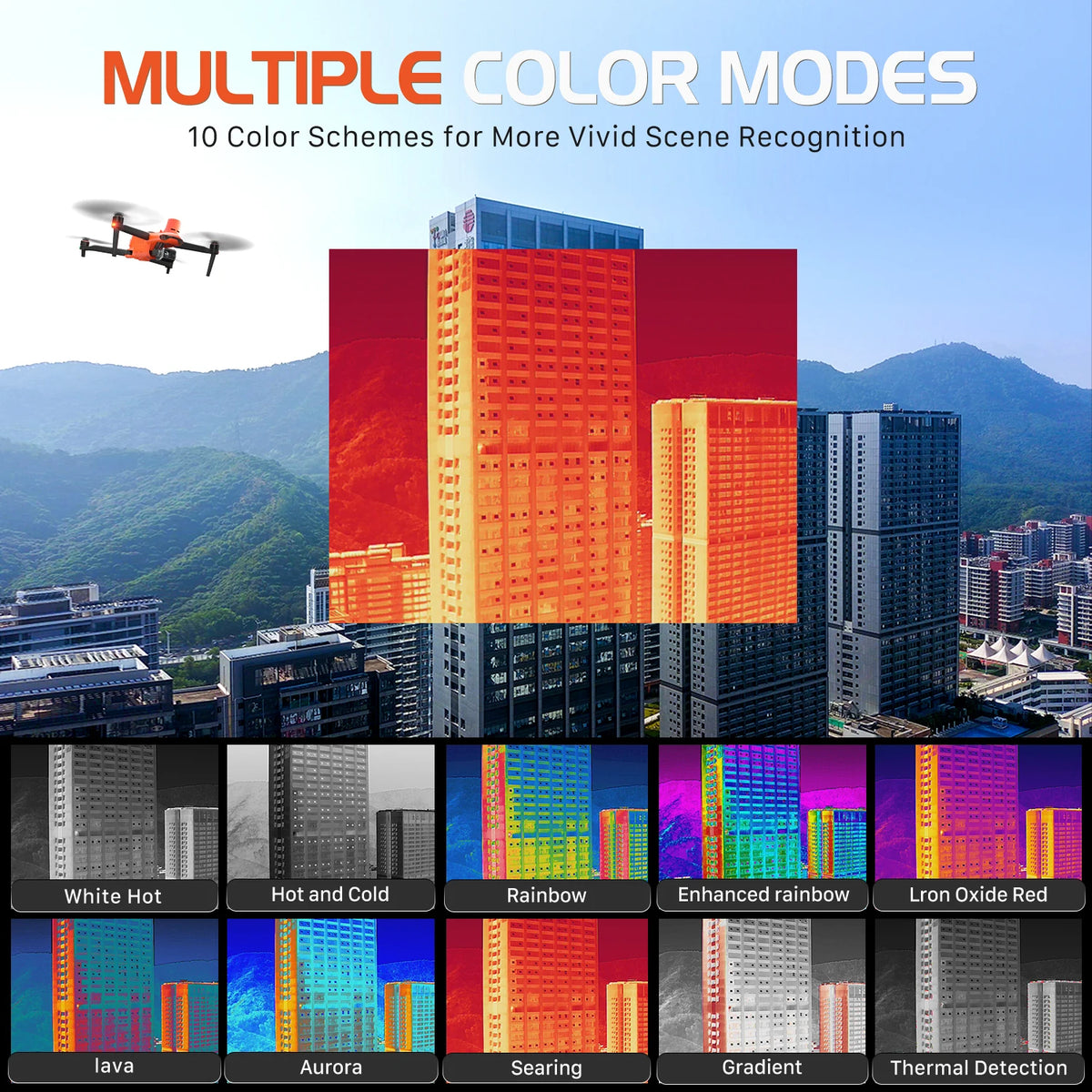 Autel EVO II Dual 640T RTK Drone 6K HDR Mapping