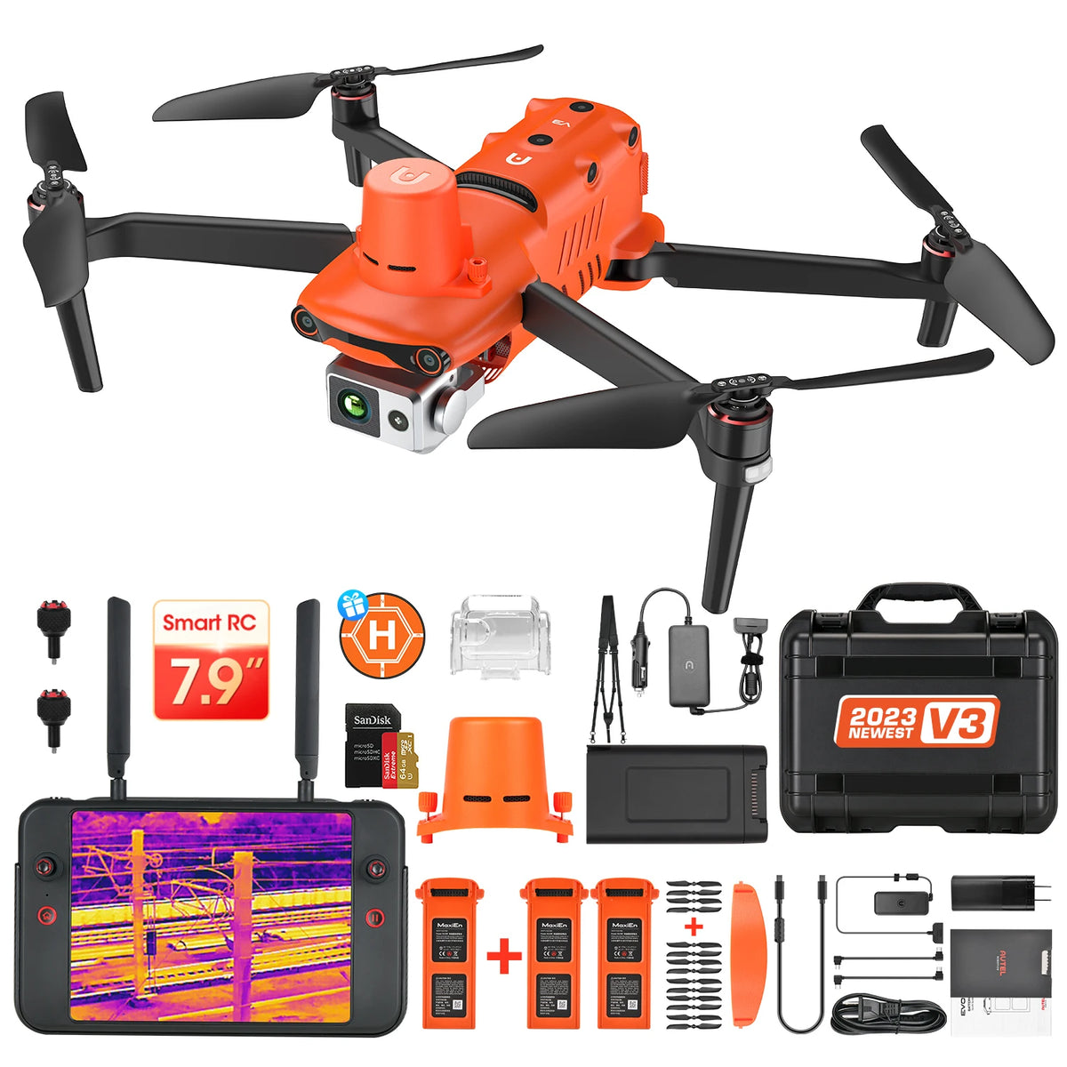Autel EVO II Dual 640T RTK Drone 6K HDR Mapping
