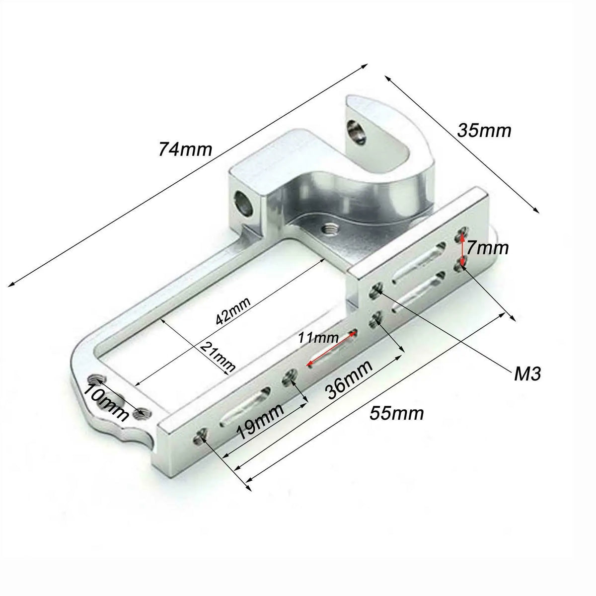 Hobbypower Mg995 RC Servo Payload Drop Release For Airplanes