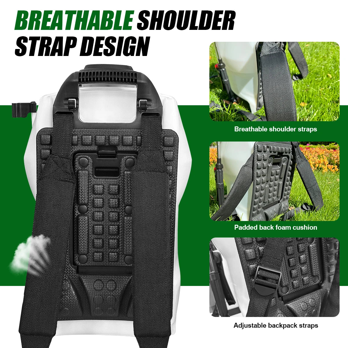 Battery Powered Backpack Sprayer For Weed And Lawn Care
