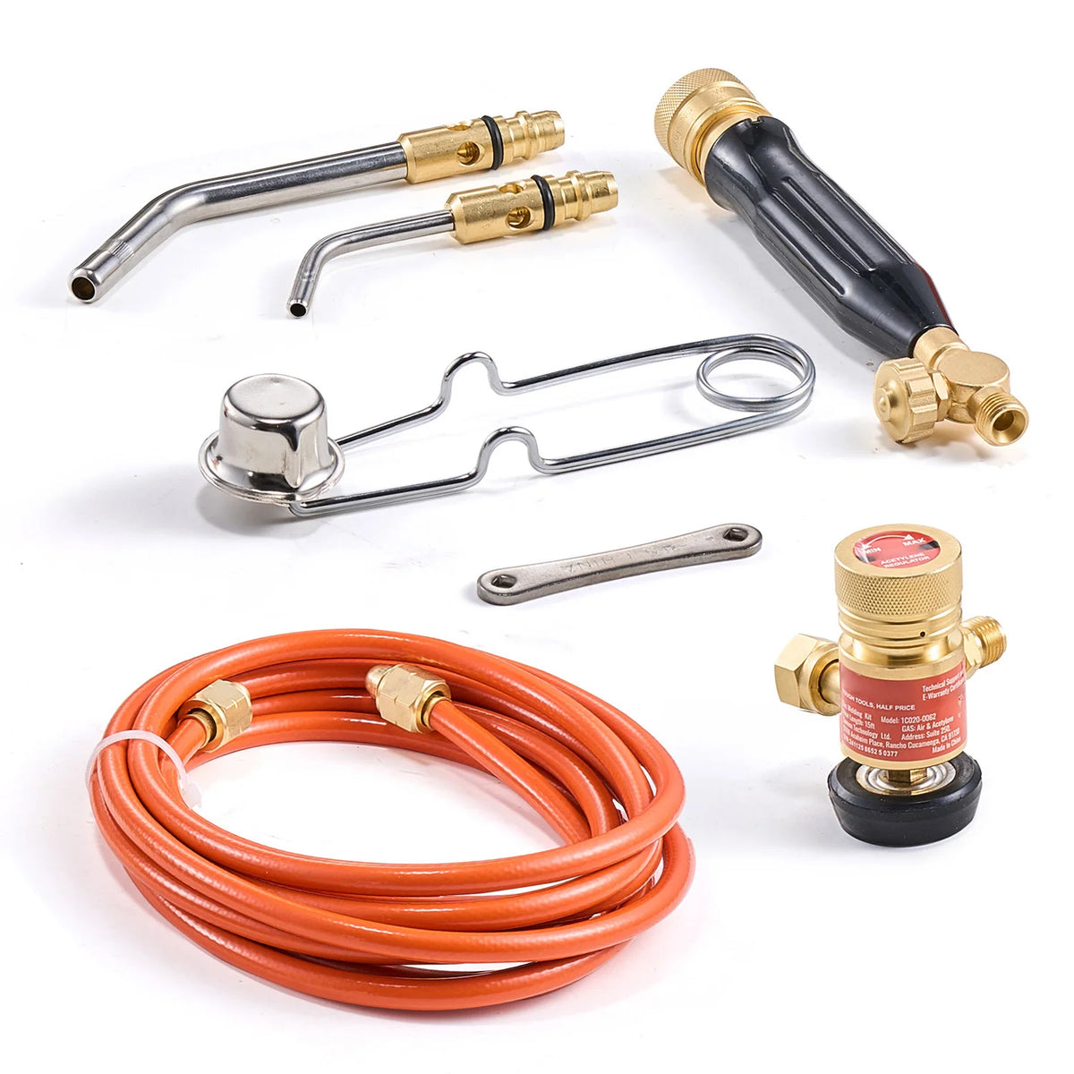 Succebuy Air Acetylene Torch Kit Includes Regulator And Tips