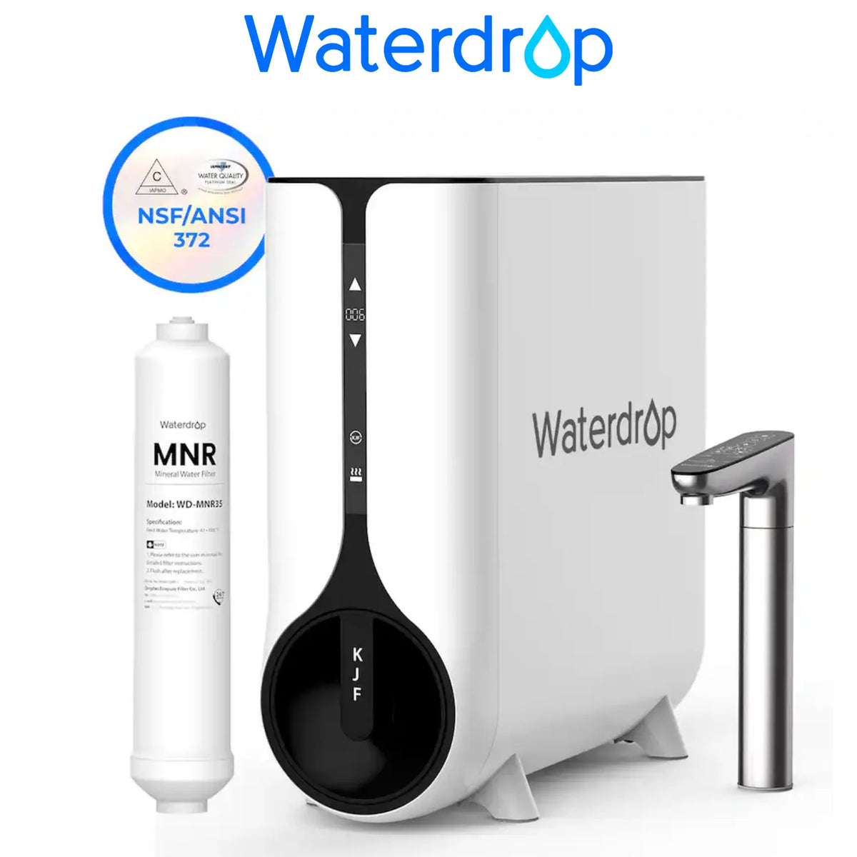 Waterdrop Tankless Reverse Osmosis System With Instant Hot Water Dispenser