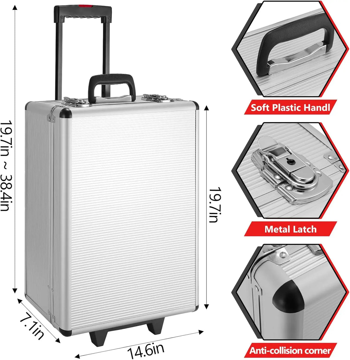 Professional 799 Piece Home Repair Tool Kit With Rolling Cart