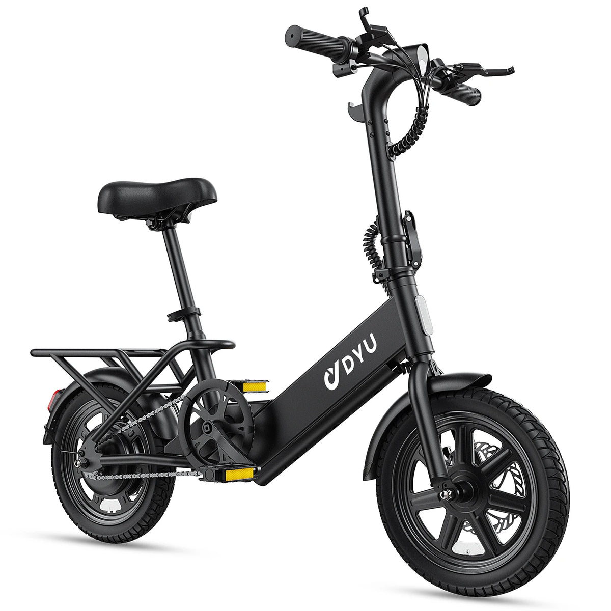DYU C3 Folding Electric Bicycle With 500W Motor And Battery