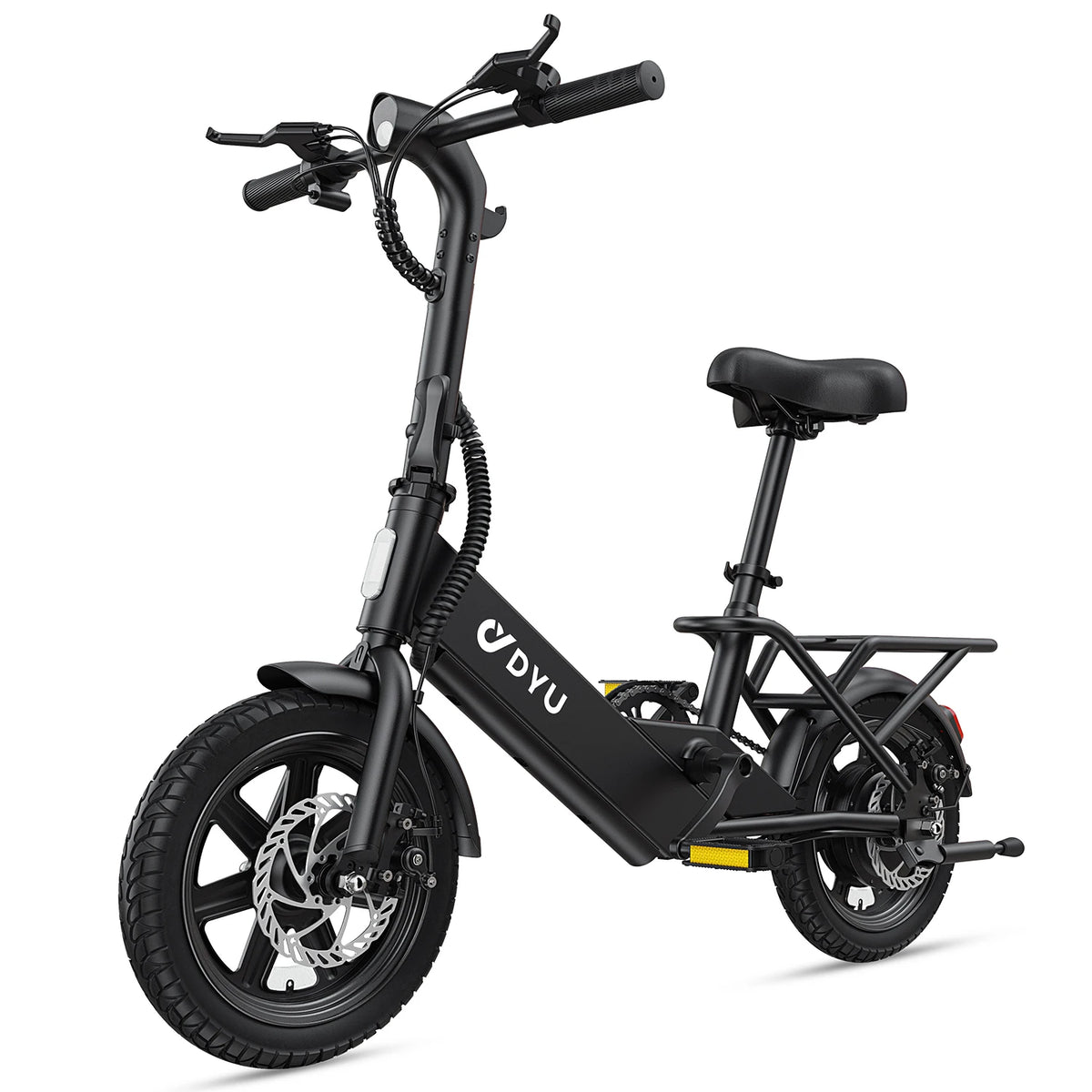 DYU Folding Electric Bike With 500W Motor And 280Wh Battery