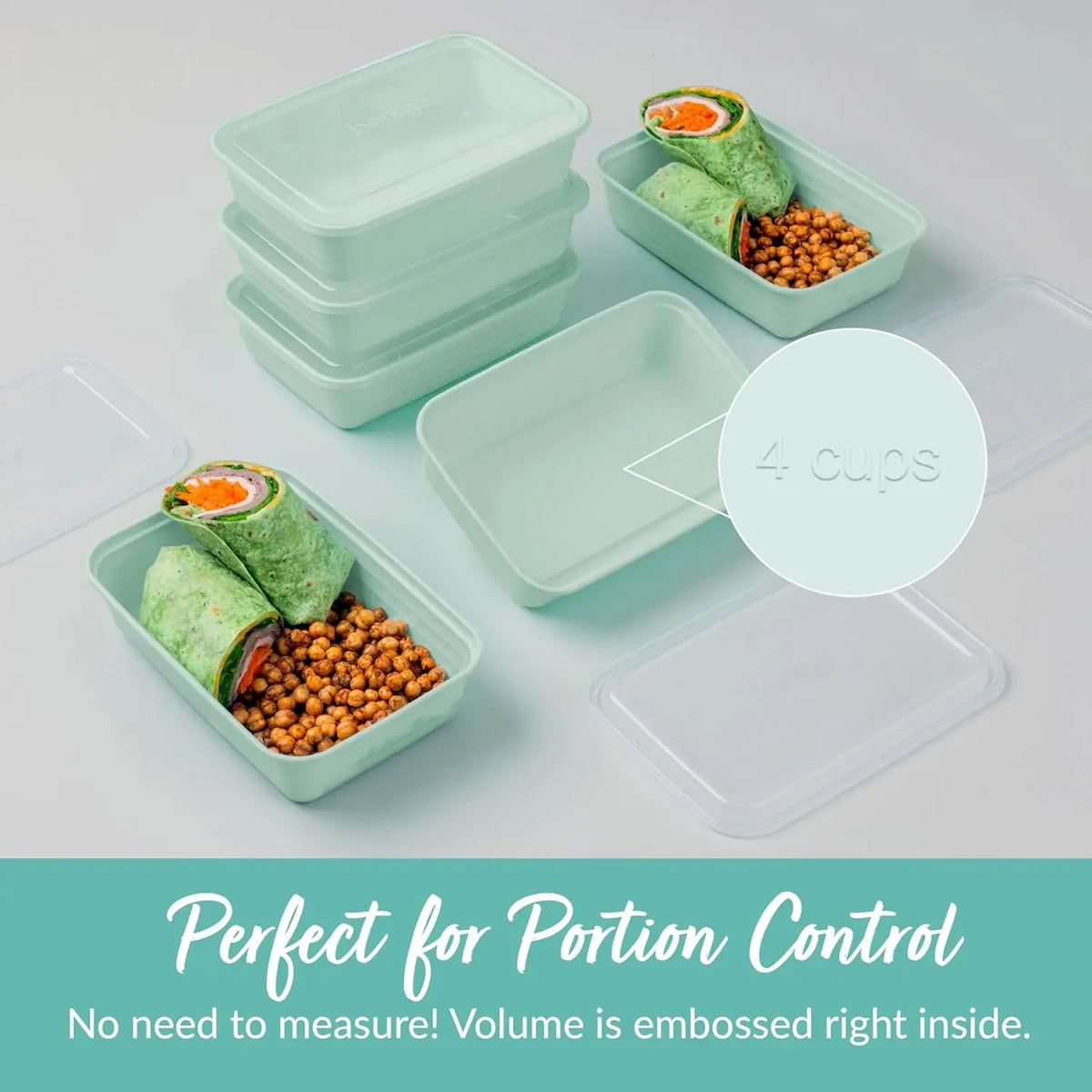 Reusable Meal Prep Containers With Lids For Food Storage