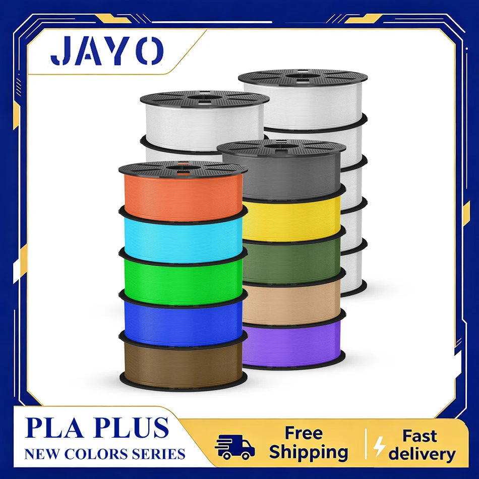 JAYO PLA Plus Filament For 3D Printing With Neat Winding