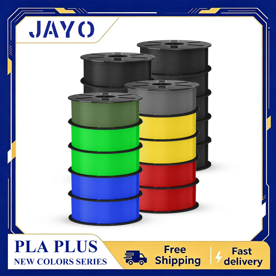 JAYO PLA Plus Filament For 3D Printing With Neat Winding