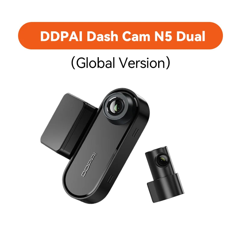 DDPAI N5 Dual 4K Front And Rear Dash Camera GPS