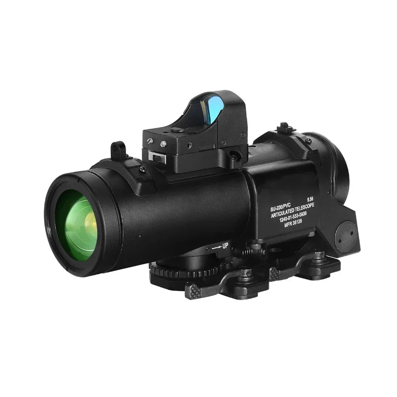 Bestsight Dual Purpose Rifle Scope With Mini Red Dot Sight