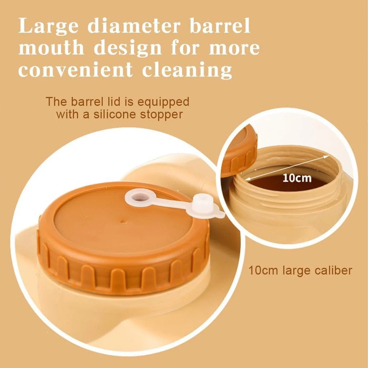 Portable Emergency Water Storage Bag With Spigot For Camping