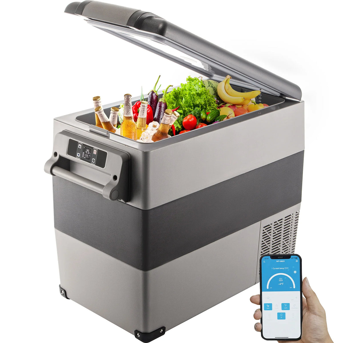 SucceBuy Portable Electric Compressor Car Refrigerator For Home Use