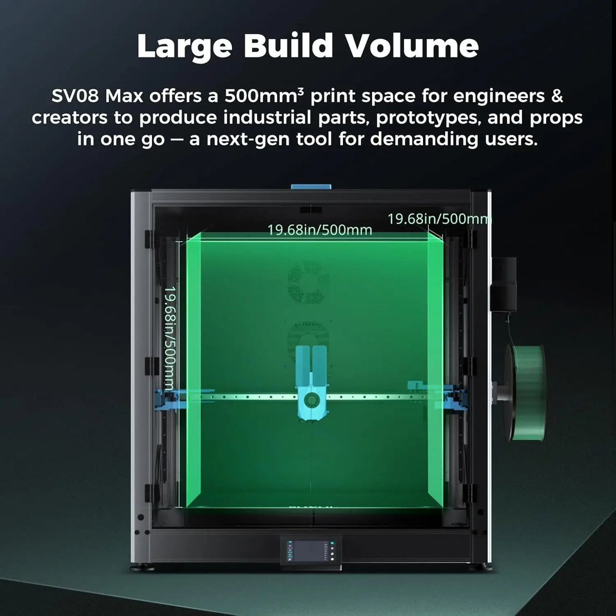 Sovol SV08 MAX CoreXY 3D Printer With Eddy Current Leveling