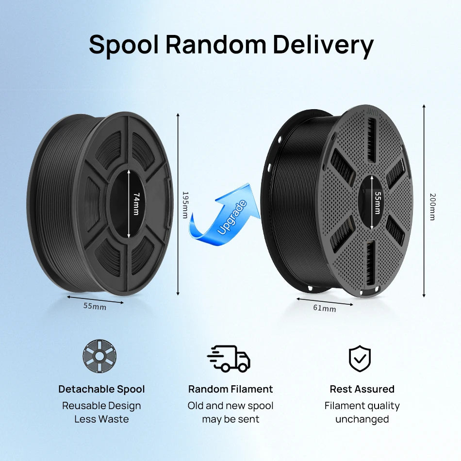 JAYO PLA Plus Filament For 3D Printing With Neat Winding