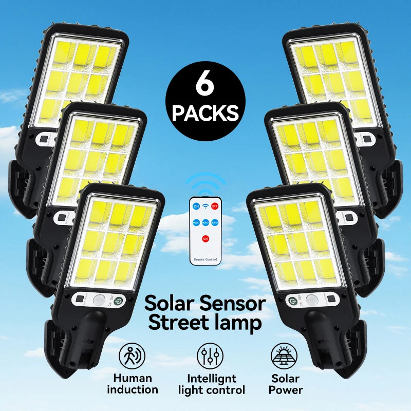 Outdoor Solar Garden Lights With Motion Sensor And Three Modes