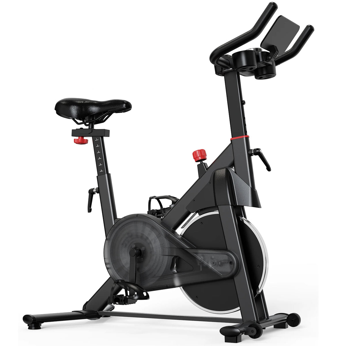 LACUFFY 32 Level Magnetic Resistance Bluetooth Home Exercise Bike