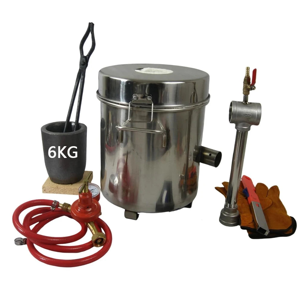 Portable Propane Metal Melting Furnace For Jewelry Casting
