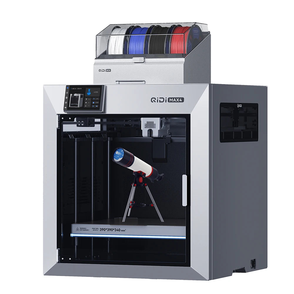 QIDI MAX4 Combo CoreXY Enclosed High Speed 3D Printer
