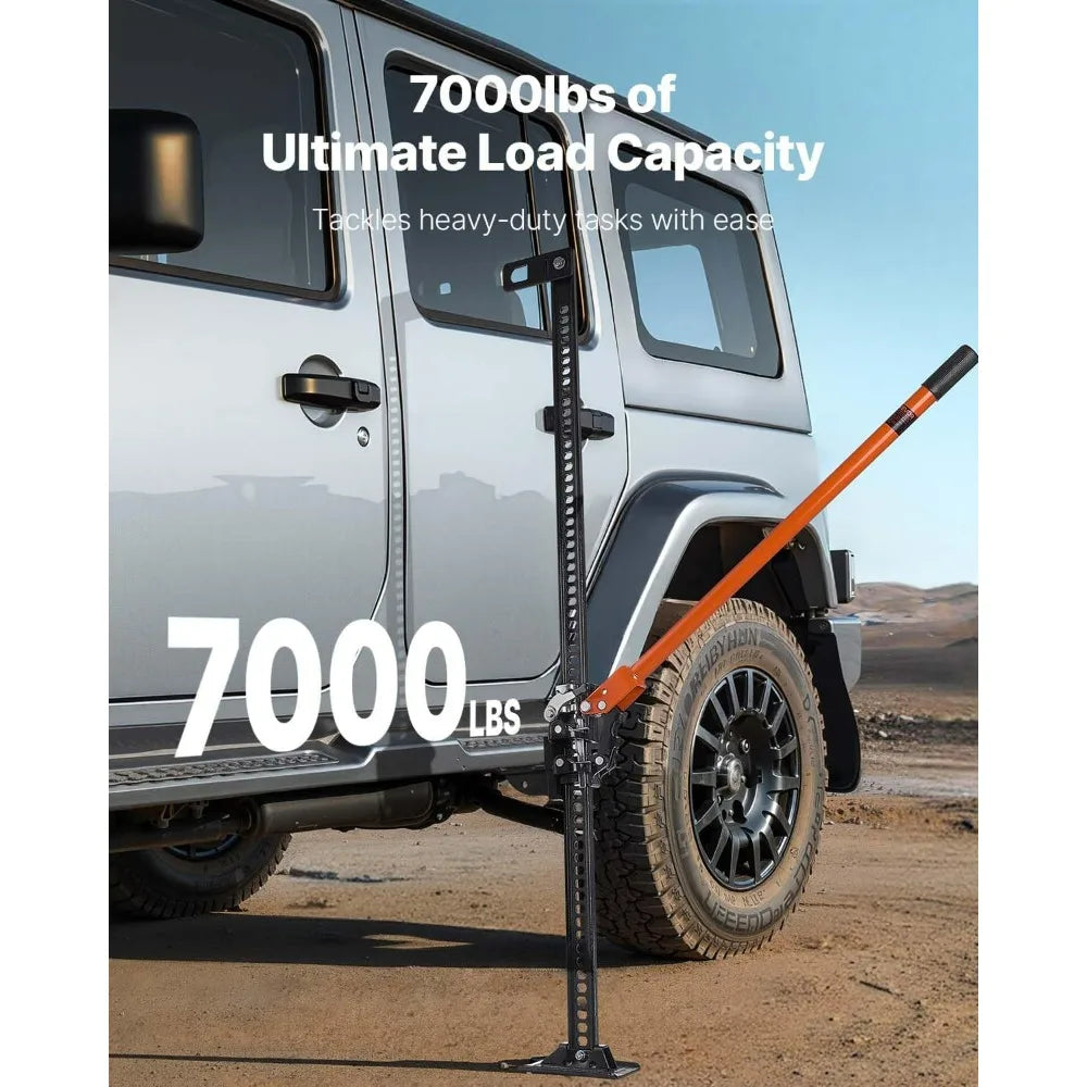 VEVOR 7000 Lbs Heavy Duty Ratcheting High Lift Jack
