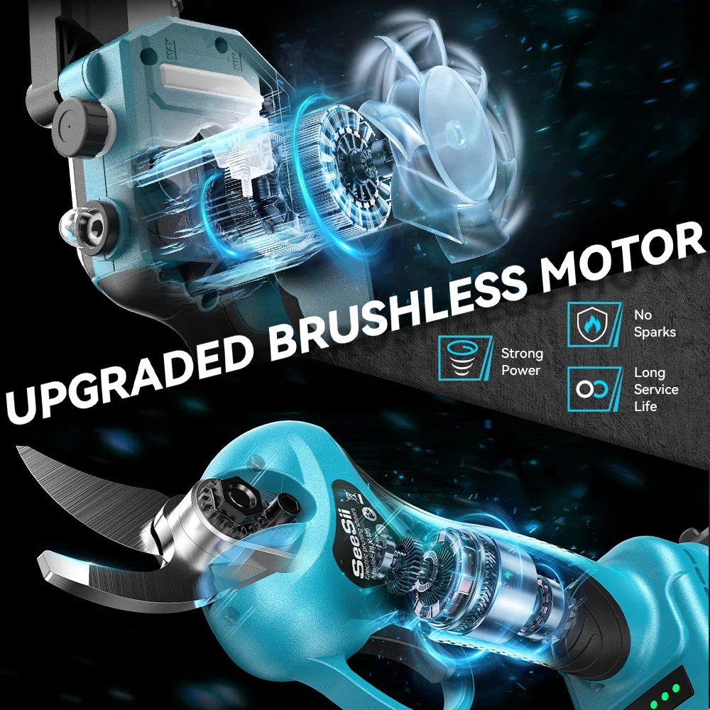 Seesii 3In1 Cordless Brushless Electric Scissors And Handheld Saw