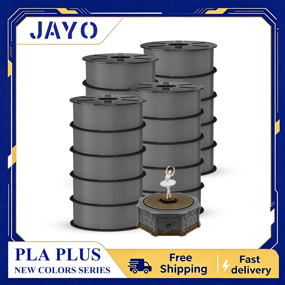JAYO PLA Plus Filament For 3D Printing With Neat Winding