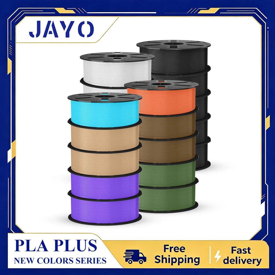 JAYO PLA Plus Filament For 3D Printing With Neat Winding