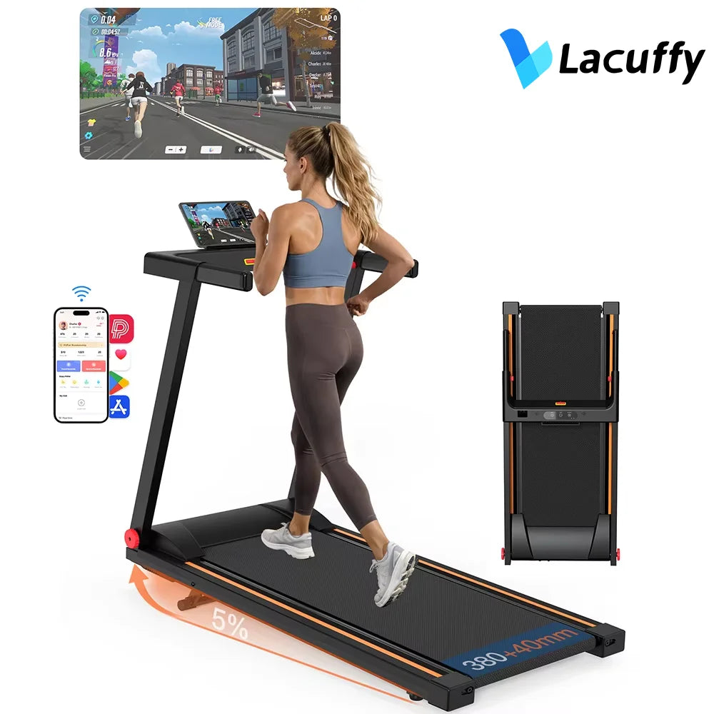 Superun 4 In 1 Folding Treadmill With Incline For Home