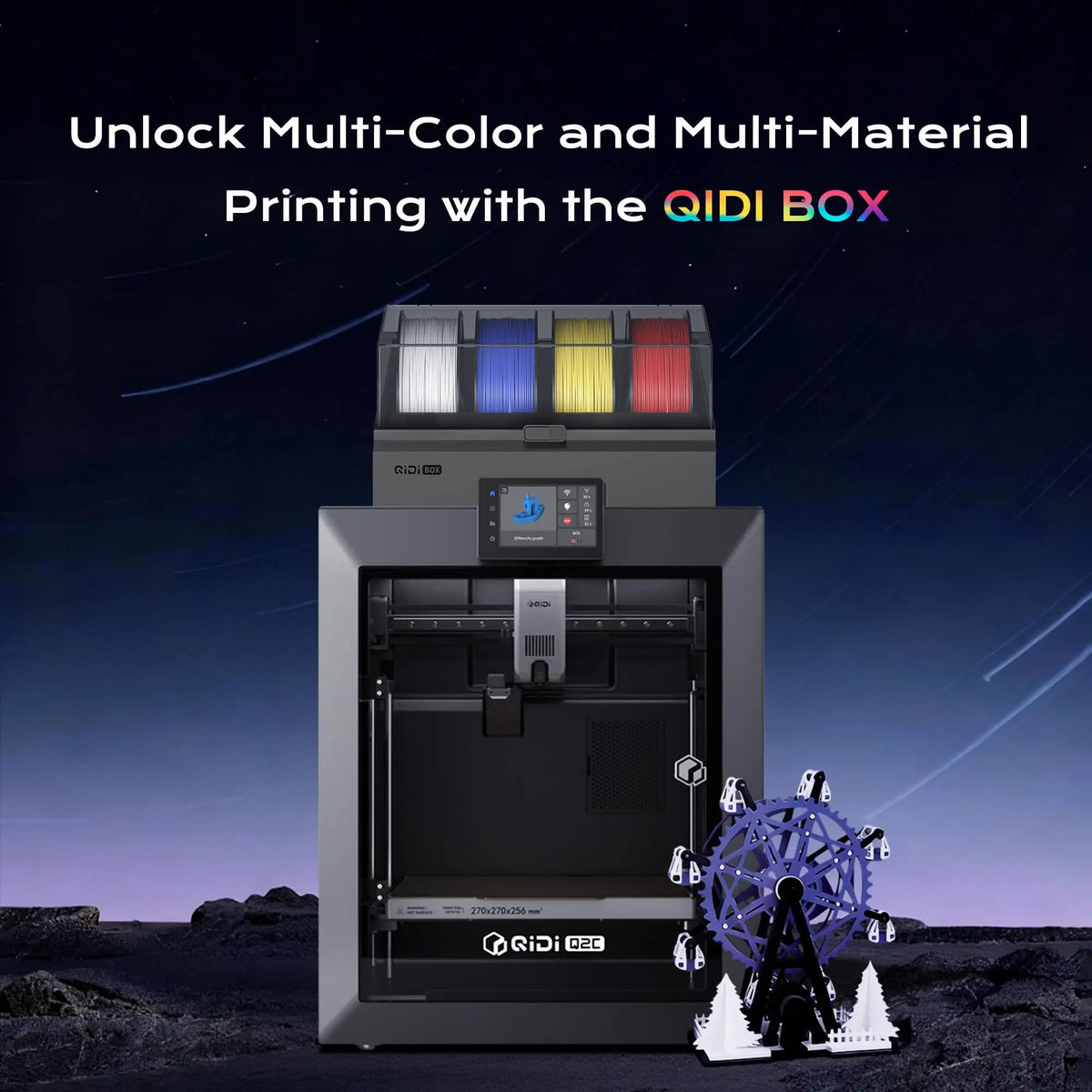 QIDI Q2C High Speed CoreXY 3D Printer With Auto Leveling