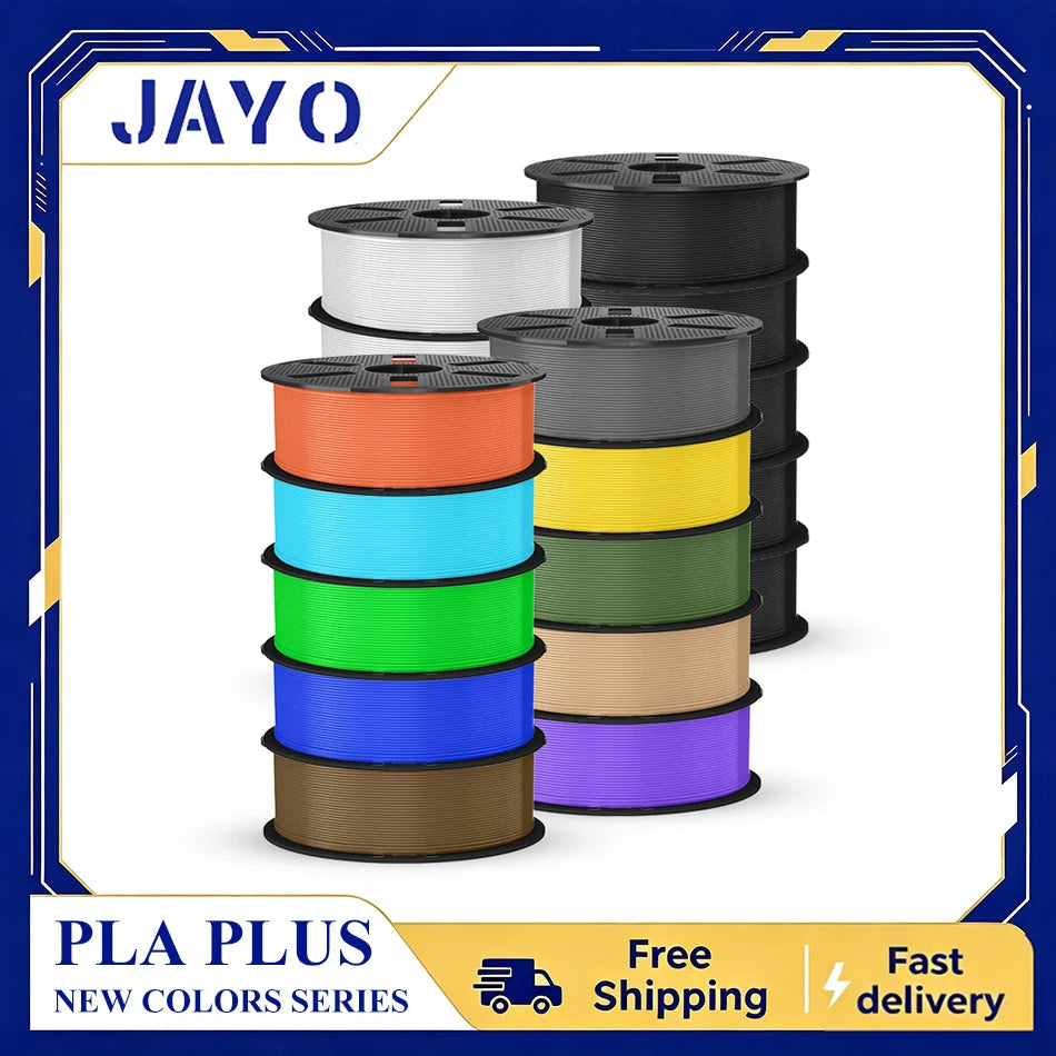 JAYO PLA Plus Filament For 3D Printing With Neat Winding