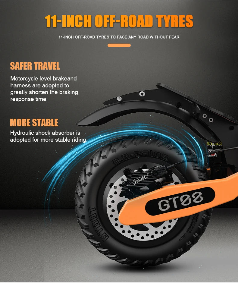 Arwibon 5600W Powerful Folding Electric Scooter Commuter