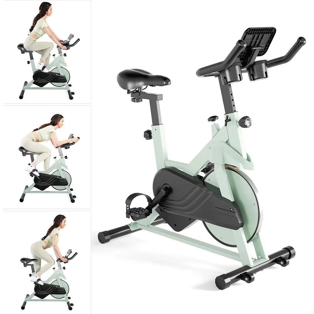 LACUFFY 32 Level Magnetic Resistance Bluetooth Home Exercise Bike