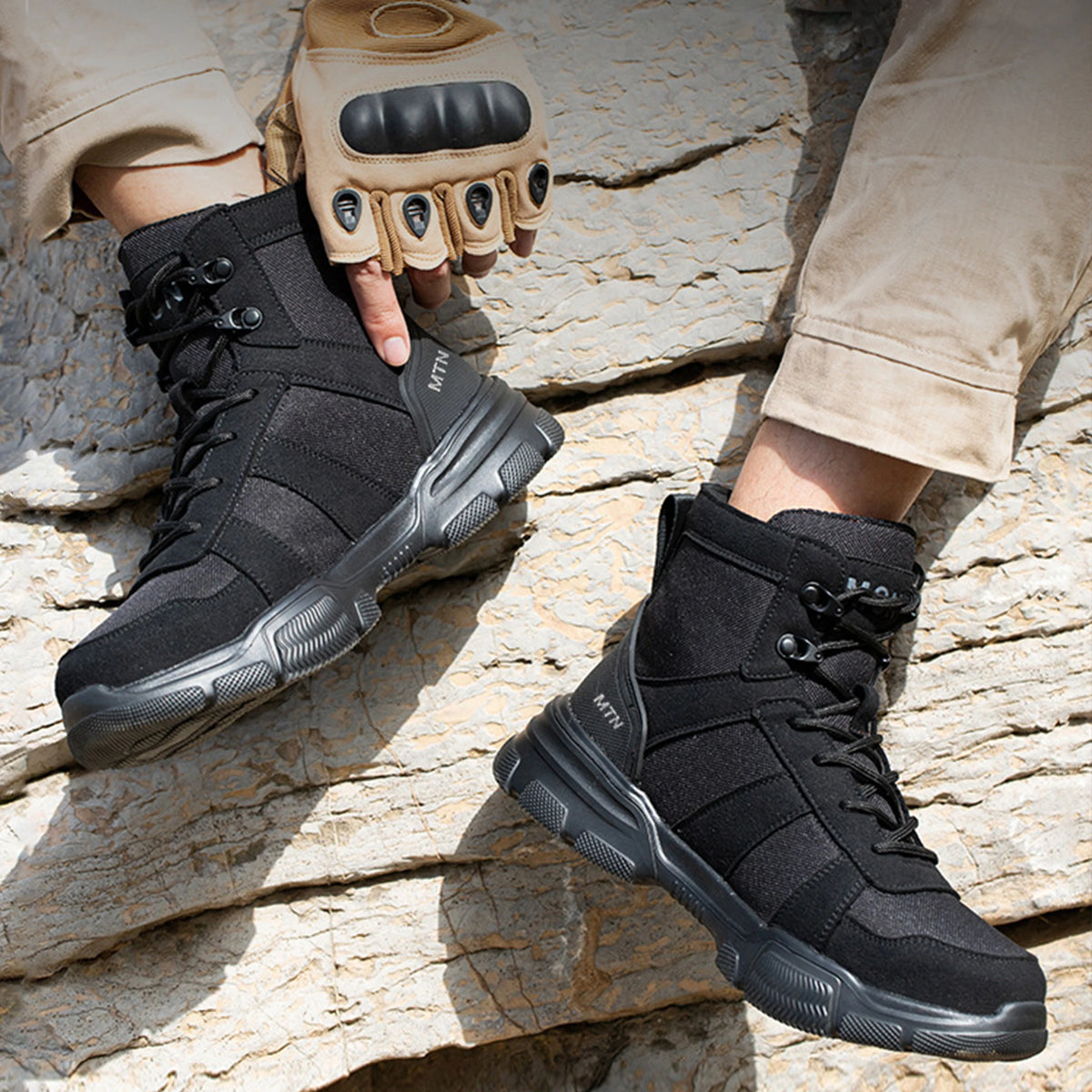 Lightweight Steel Toe Safety Work Shoes Puncture Resistant Non Slip