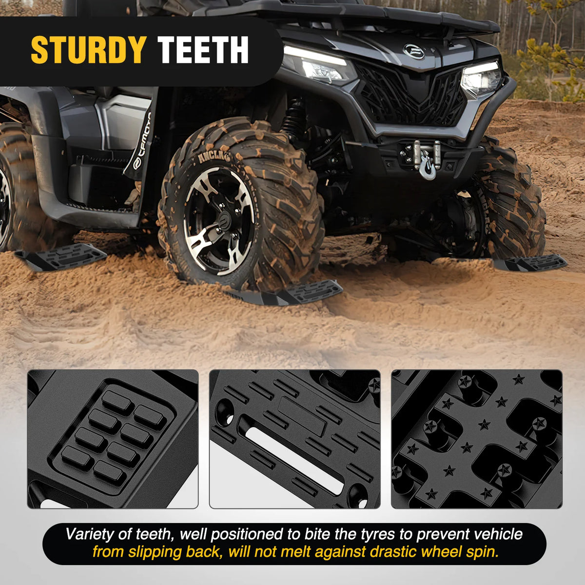 Nilight Offroad Recovery Traction Boards For Mud Sand And Snow