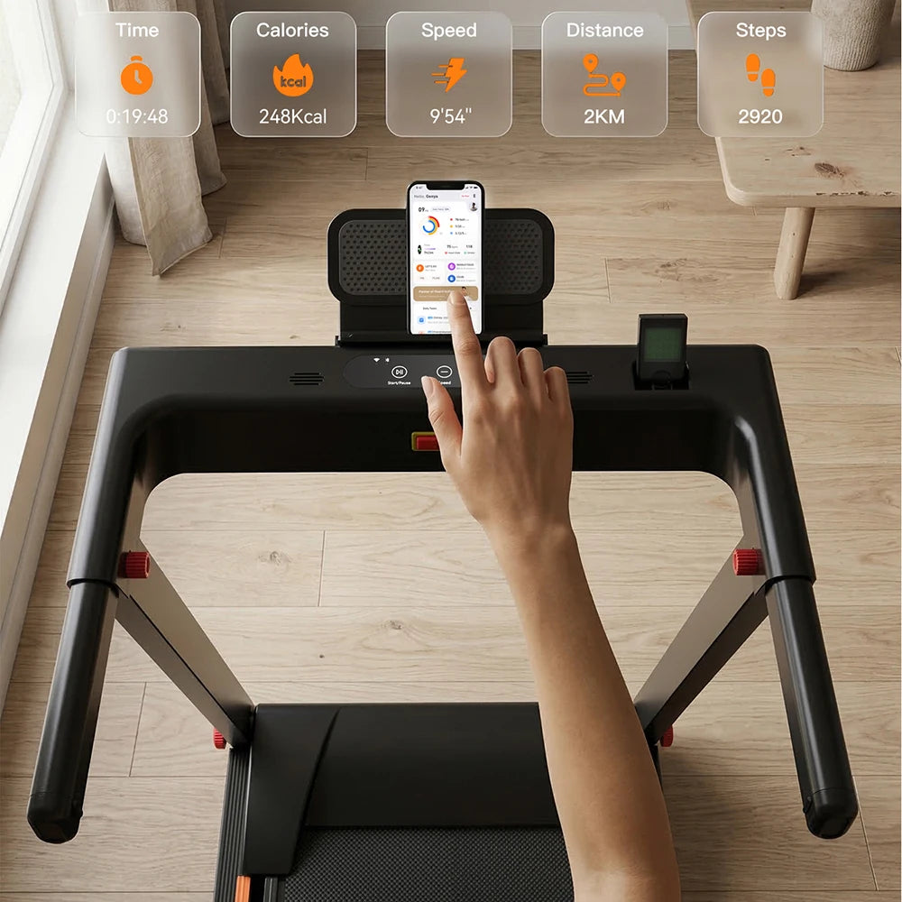 Superun 4 In 1 Folding Treadmill With Incline For Home