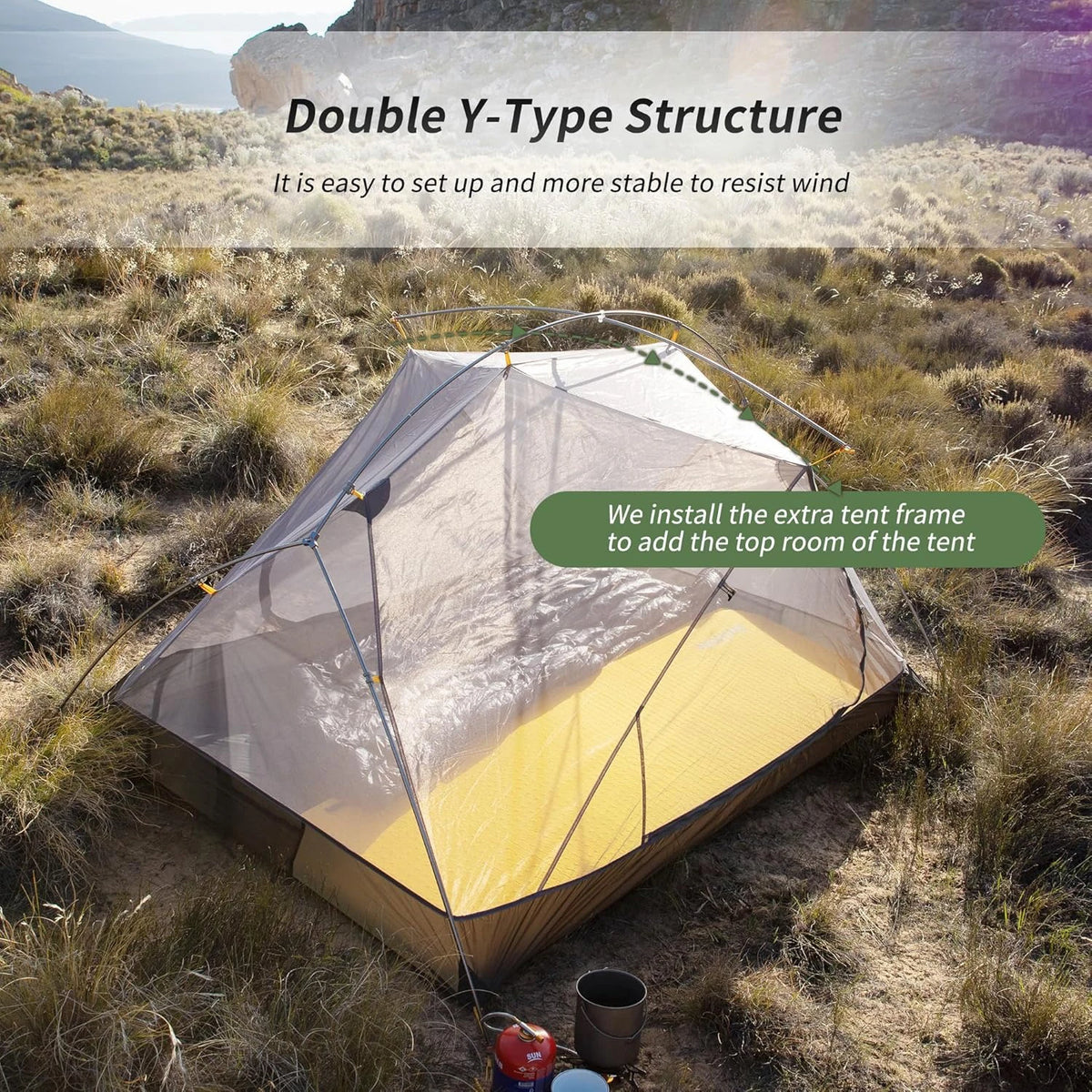 Naturehike Mongar Ultralight Waterproof Camping And Backpacking Tent