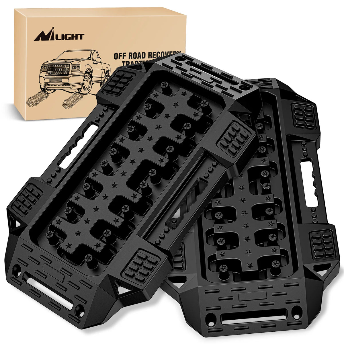 Nilight Offroad Recovery Traction Boards For Mud Sand And Snow