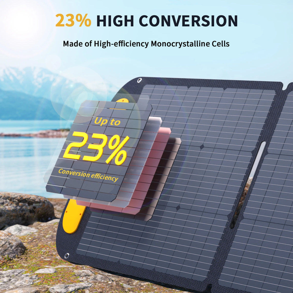 VTOMAN 200W Foldable Solar Panel For Outdoor Travel