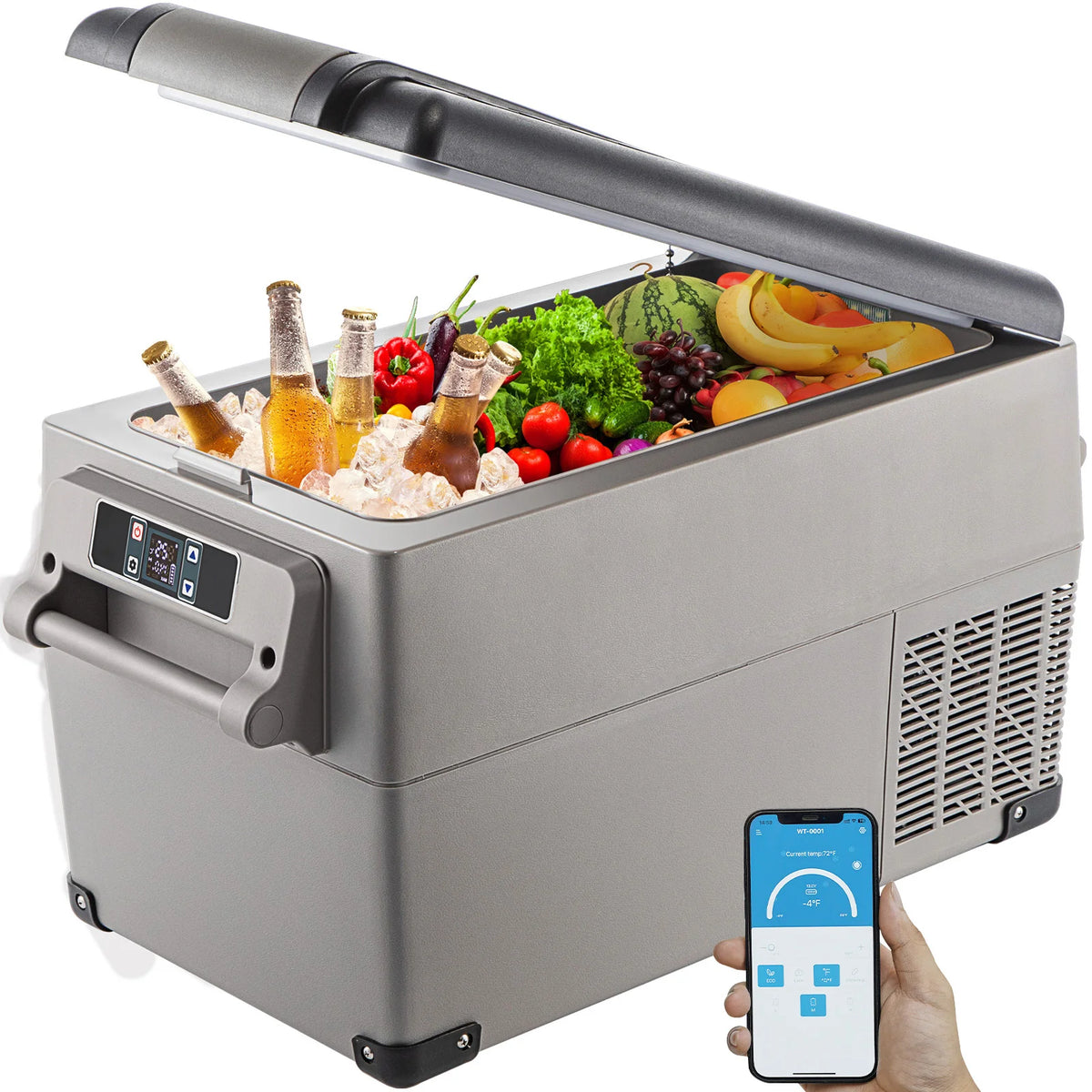 SucceBuy Portable Electric Compressor Car Refrigerator For Home Use