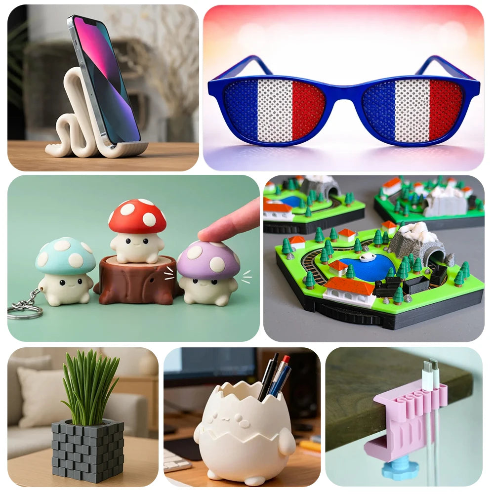 KINGROON PLA Filament for 3D Printing and Printer Projects