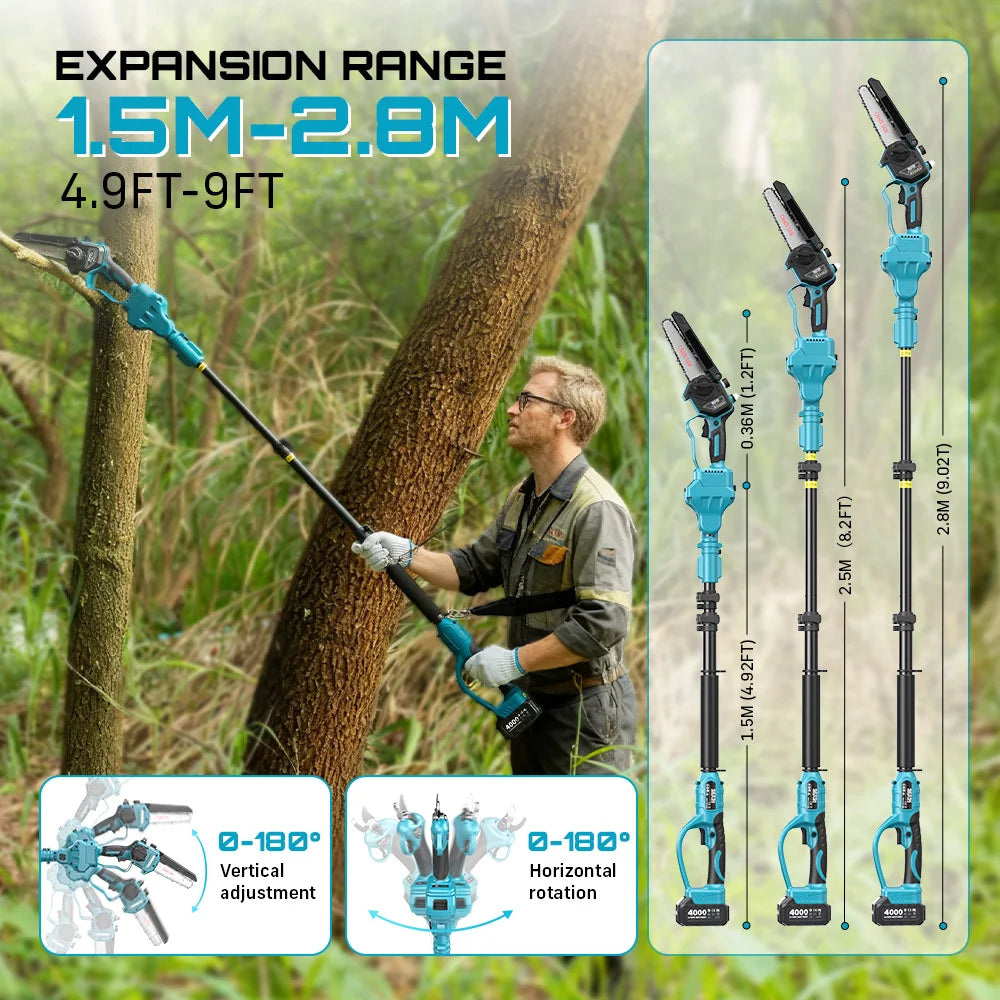 Seesii 3In1 Cordless Brushless Electric Scissors And Handheld Saw