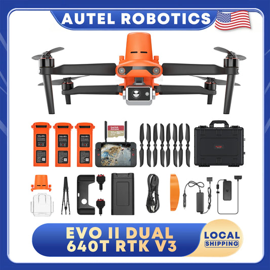Autel EVO II Dual 640T RTK Drone 6K HDR Mapping