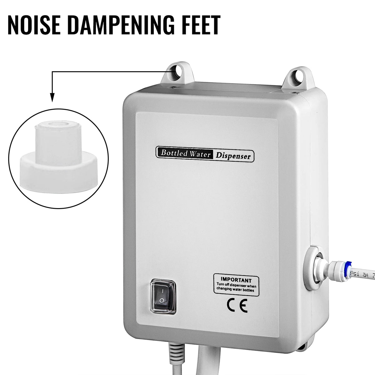 SucceBuy Bottled Water Dispensing Pump for Coffee and Ice Makers