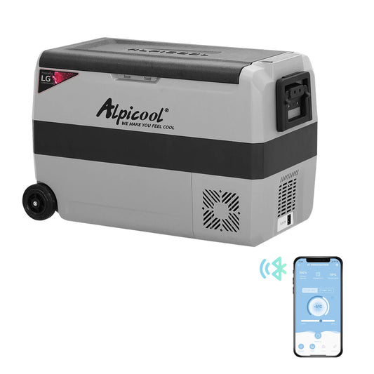 Alpicool Dual Temperature Portable Car Fridge Freezer for RVs and Trucks