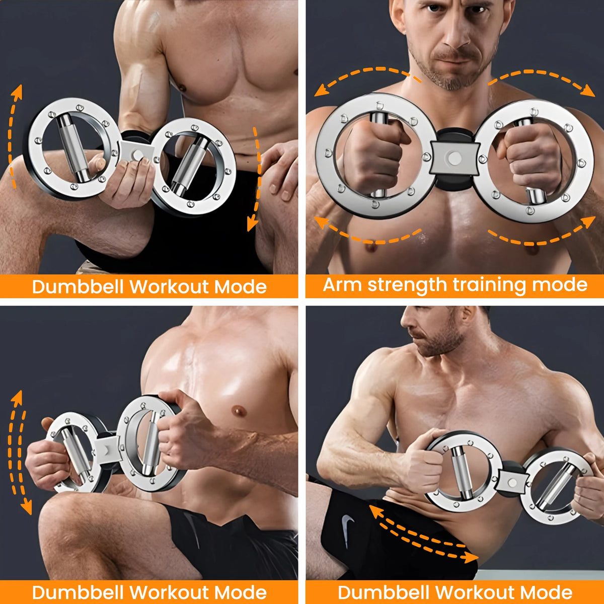 Rotator Machine Forearm Exerciser Adjustable Resistance Arm Trainer for Strength Training
