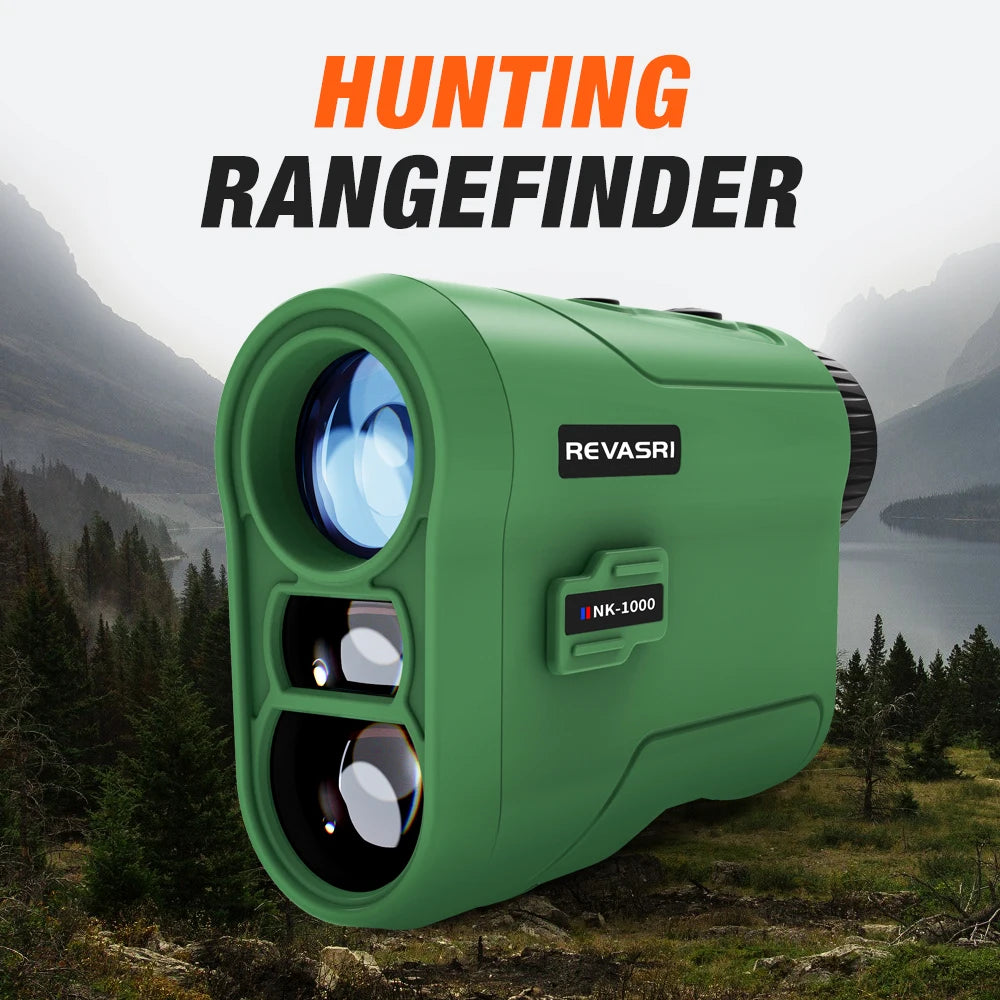 REVASRI Hunting Golf Laser Rangefinder With Slope And Scan Modes