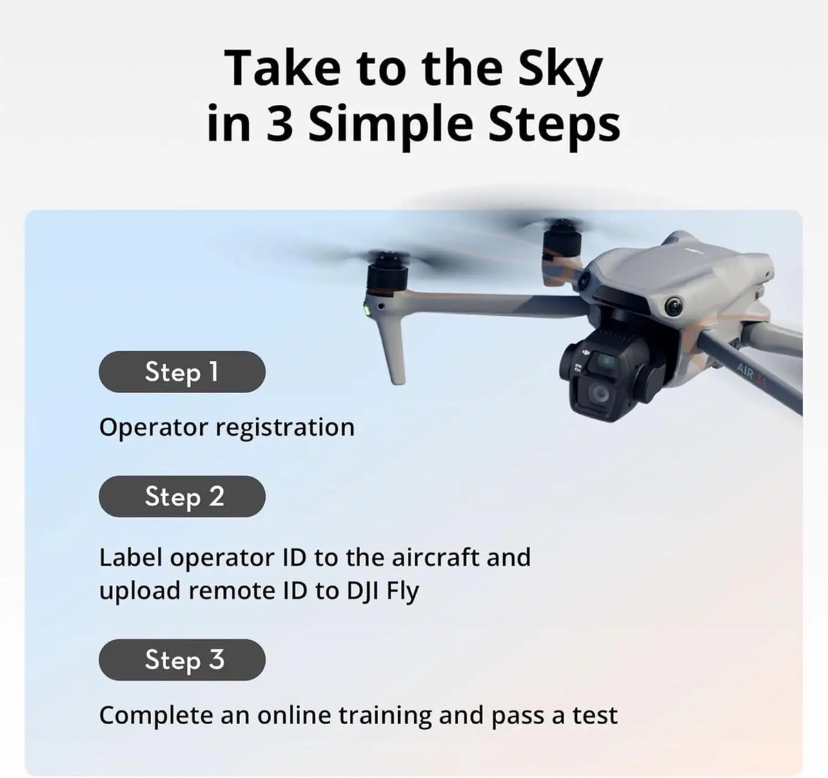 DJI Air 3S Fly More Combo Drone With Dual Cameras