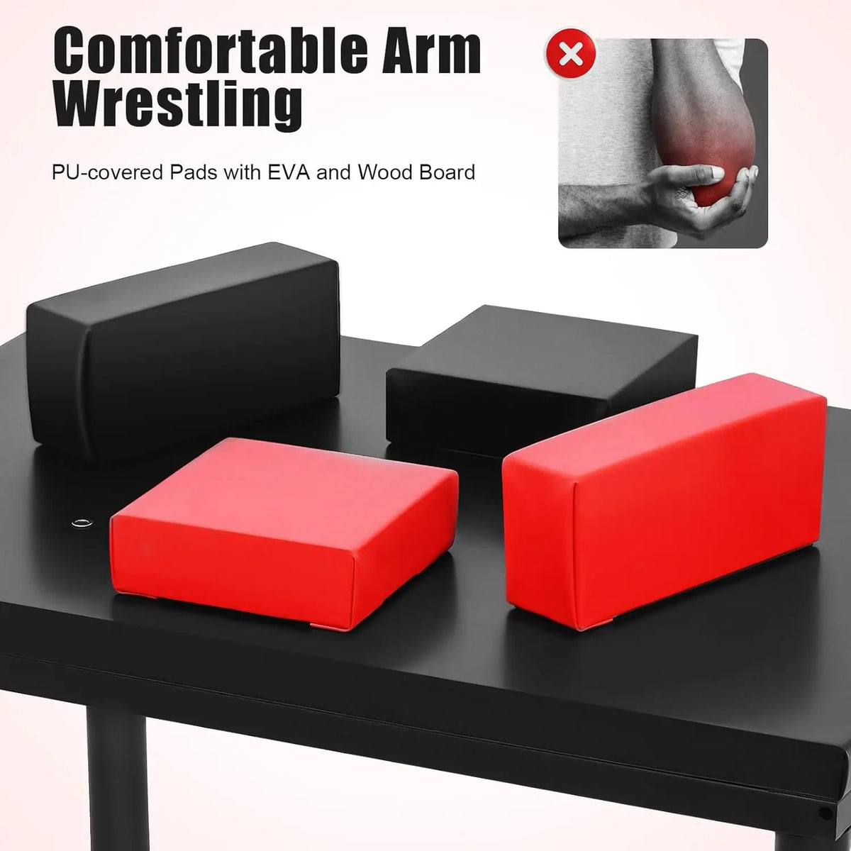 Professional Arm Wrestling Training Table With Adjustable Wrist Support