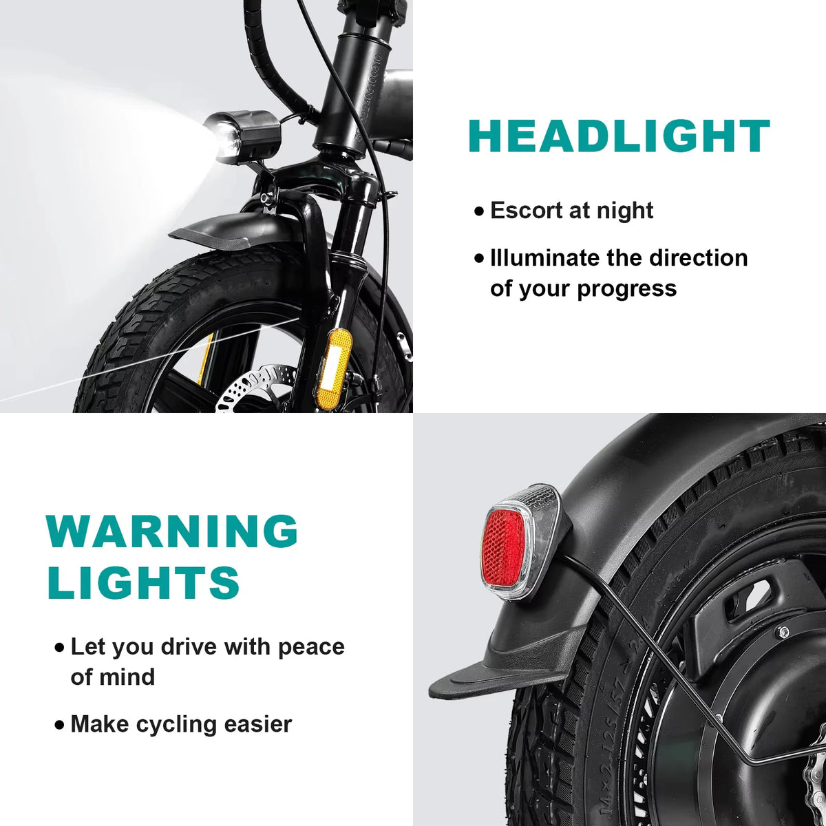 Terrosor Folding Electric Bicycle With 500W Motor And Detachable Battery