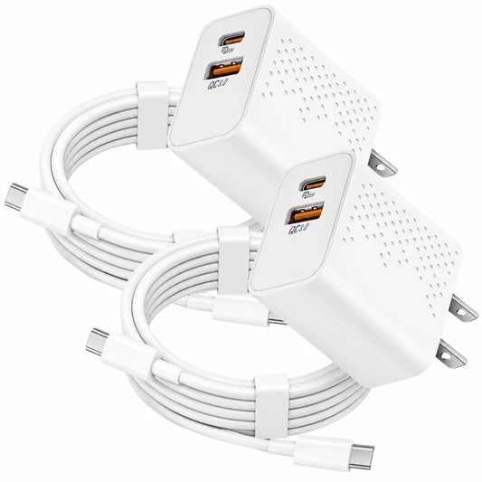 Qixxronics 35W USB C Fast Charger With Charging Cable