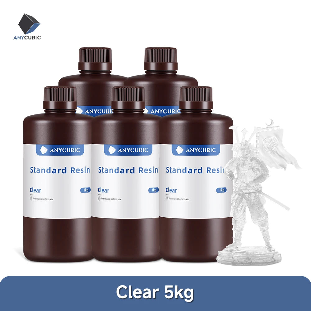 ANYCUBIC Standard 3D Printer Resin for High Precision Printing